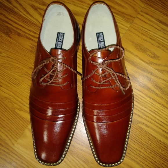 NWOB Red STACY ADAMS Men\'s Shoes main image 4